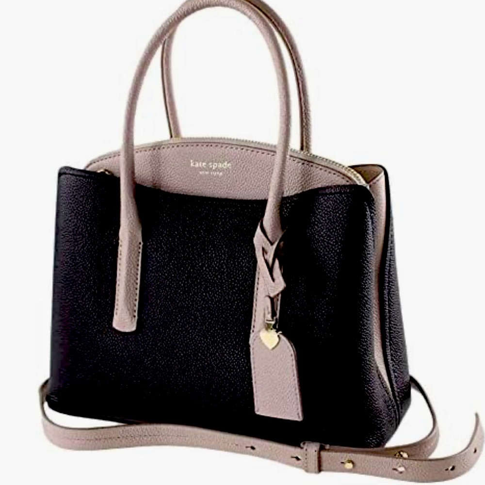 Like New Kate Spade Bag! Missing strap! black/tan